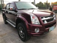 Red Isuzu D-Max 2012 for sale in Santo Tomas
