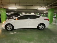 White Hyundai Elantra 2012 Manual for sale 