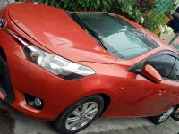 Orange Toyota Vios 2016 for sale in Manual