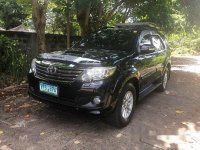 Black Toyota Fortuner 2013 Automatic for sale 