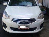 White Mitsubishi Mirage G4 2015 for sale in Quezon City 