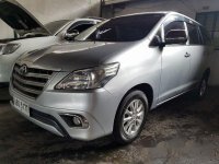 Silver Toyota Innova 2015 for sale in Quezon City