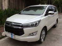 White Toyota Innova 2016 for sale in Quezon City 