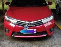 Red Toyota Corolla Altis 2014 at 60000 km for sale