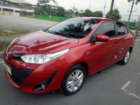 Red Toyota Vios 2018 Manual for sale  