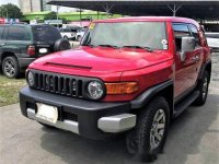 Selling Red Toyota Fj Cruiser 2016 in Pasig