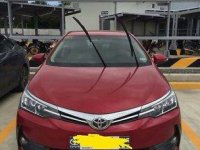 Red Toyota Corolla Altis 2017 for sale in Quezon City 