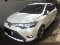 Pearl White Toyota Vios 2013 for sale in Automatic