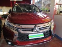 Selling Red Mitsubishi Montero sport 2018 SUV / MPV in Manila