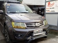 Grey Suzuki Grand Vitara 2015 for sale in Malabon City