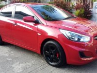 Selling Red Hyundai Accent 2016 in Manila