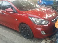 Red Hyundai Accent 2013 for sale in Manual