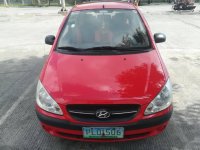 Selling Red Hyundai Getz 2010 in Manila