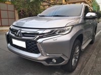 Silver Mitsubishi Montero sport 2017 for sale in Manual