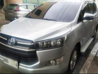 Silver Toyota Innova 2015 for sale in Manual