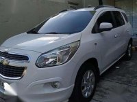 White Chevrolet Spin 2014 for sale in Manila