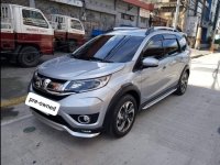 Silver Honda BR-V 2017 at 17000 for sale