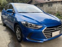 Blue Hyundai Elantra 2016 for sale in Muntinlupa