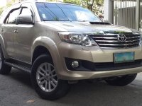 Sell Beige 2013 Toyota Fortuner in Pasig