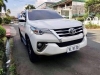 White Toyota Fortuner 2017 for sale in Automatic