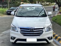 Pearl White Toyota Innova 2016 for sale in Muntinlupa