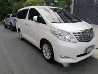 White Toyota Alphard 2011 for sale in Manila