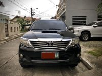 Black Toyota Fortuner 2013 for sale in Cainta