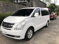 White Hyundai Grand starex 2012 for sale in Manila
