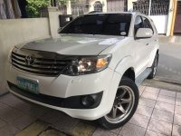 Sell White 2012 Toyota Fortuner in Pilar