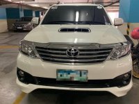 Selling White Toyota Fortuner 2016 in Manila