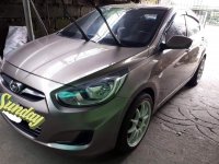 Silver Hyundai Accent 2015 for sale in Manual