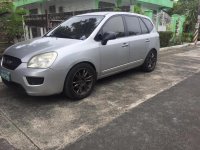 Silver Kia Carens 2008 for sale in Automatic