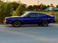 Blue Ford Mustang 1974 for sale in Manual