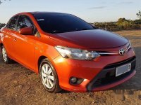 Orange Toyota Vios 2015 for sale in Manila