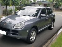 Grey Porsche Cayenne 2006 for sale in Manila