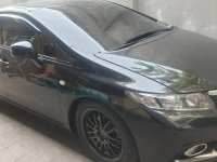 Black Honda Civic 2012 for sale in Quezon City