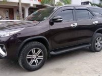 Selling Black Toyota Fortuner 2017 in Quezon City