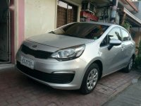 Silver Kia Rio 2016 for sale in Manual