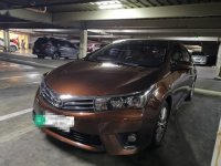 Brown Toyota Corolla altis 2015 for sale in Manual