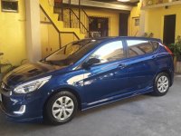 Blue Hyundai Accent 2016 for sale in Manila