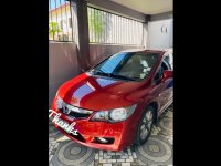 Red Honda Civic 2011 Sedan at  Automatic   for sale in Manila