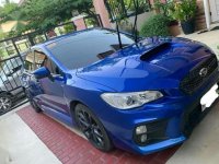 Blue Subaru Wrx 2018 for sale in Manual