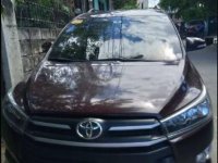 Selling Brown Toyota Innova 2017 in Manila