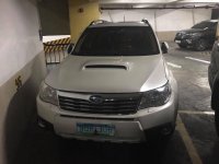 Pearl White Subaru Forester 2010 for sale in Manila 