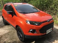 Orange Ford Ecosport 2017 for sale in Manila