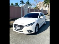 Selling Pearl White Mazda 3 2015 Hatchback at 51743 in Quezon City