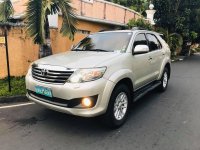 Selling Silver Toyota Fortuner 2012 SUV / MPV in Manila