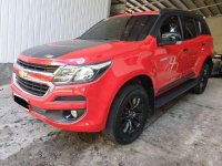 Selling RedChevrolet Trailblazer 2017 SUV / MPV in Manila