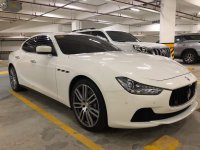 Selling White Maserati Ghibli 2016 Sedan in Manila