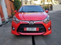 Selling Red Toyota Wigo 2018 Hatchback in Manila